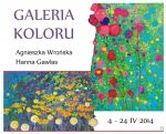 Galeria kolorów – wystawa malarstwa Agnieszki Wrońskiej i Hanny Gawlas